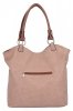 Dámská kabelka shopper bag Hernan pudrová růžová HB0150